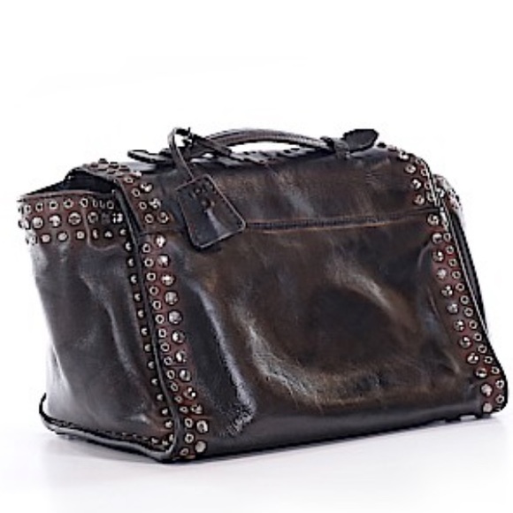 Prada Vitello Vintage Twin Pocket Satchel Bag, Black (Nero). - Picture 4 of 17